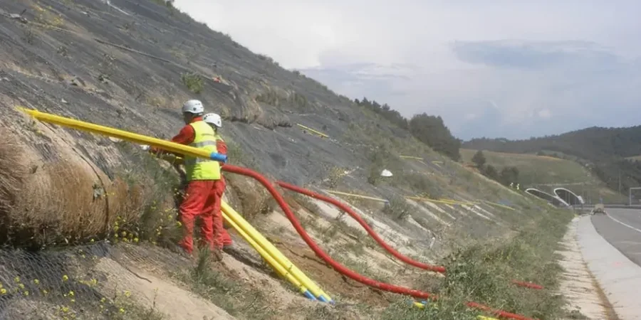 Imagen ilustrativa de Drenaje geotecnico en La Coruna